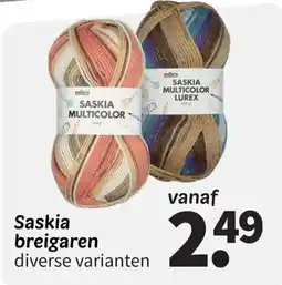 Wibra Saskia breigaren aanbieding