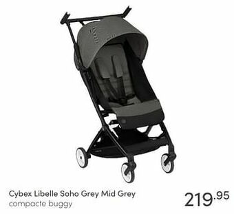 Baby & Tiener Cybex libelle soho grey mid grey compacte buggy aanbieding