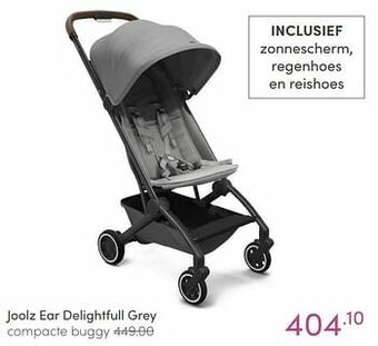 Baby & Tiener Joolz ear delightfull grey compacte buggy aanbieding