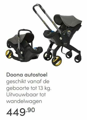 Baby & Tiener Doona autostoel aanbieding
