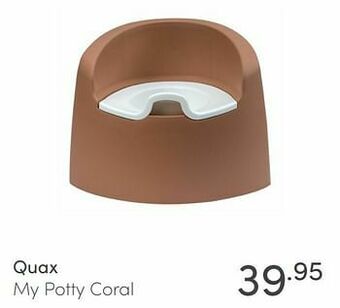 Baby & Tiener Quax my potty coral aanbieding