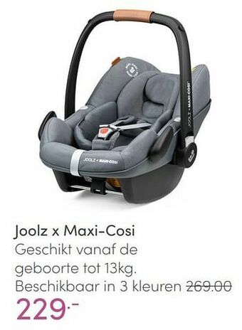 Baby & Tiener Joolz x maxi-cosi aanbieding