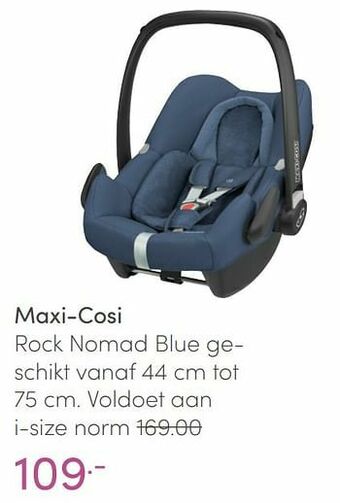 Baby & Tiener Maxi-cosi rock nomad blue aanbieding