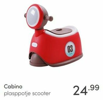 Baby & Tiener Cabino plasppotje scooter aanbieding