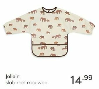 Baby & Tiener Jollein slab met mouwen aanbieding