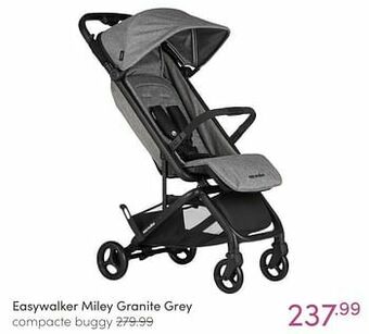 Baby & Tiener Easywalker miley granite grey compacte buggy aanbieding