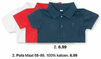 Zeeman Polo aanbieding