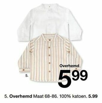 Zeeman Overhemd aanbieding