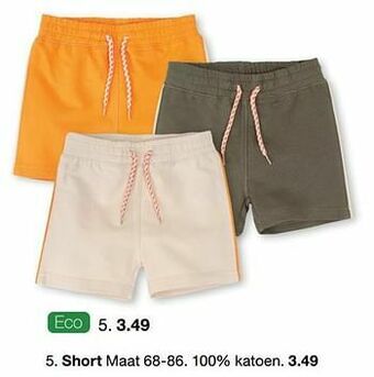 Zeeman Short aanbieding