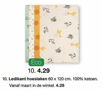 Zeeman Ledikant hoeslaken aanbieding