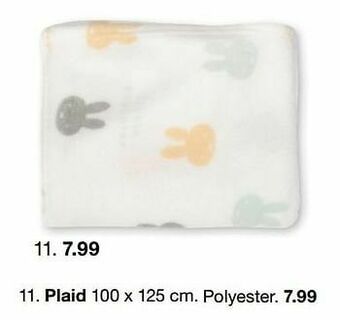 Zeeman Plaid aanbieding