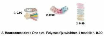 Zeeman Haaraccessoires aanbieding