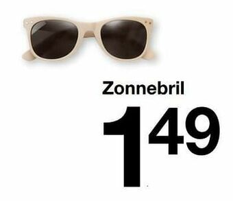 Zeeman Zonnebril aanbieding