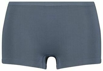 HEMA HEMA Damesboxer Naadloos Micro Middenblauw (middenblauw) aanbieding