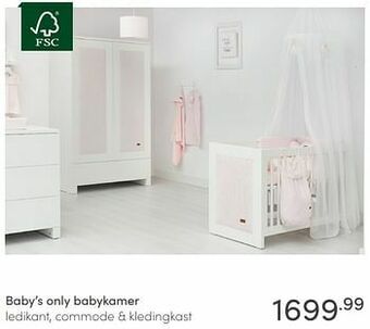 Baby & Tiener Baby’s only babykamer aanbieding