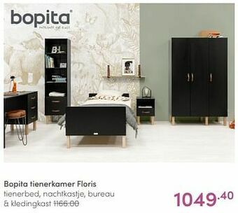 Baby & Tiener Bopita tienerkamer floris aanbieding