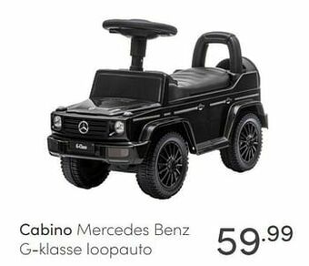 Cabino mercedes benz g-klasse loopauto