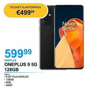 AUVA Oneplus oneplus 9 5g 128gb aanbieding