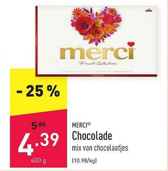 ALDI Merci Chocolade aanbieding