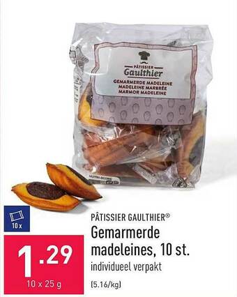 Gemarmerde Madeleines