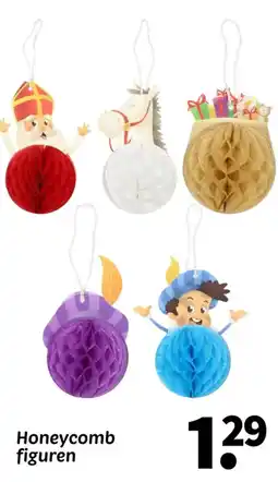 Wibra Honeycomb figuren aanbieding