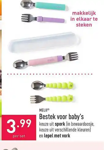 ALDI Bestek Voor Babys aanbieding