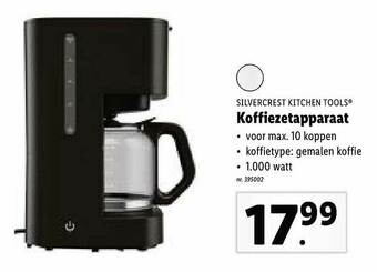 Lidl Koffiezetapparaat aanbieding
