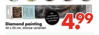Wibra Diamond Painting aanbieding