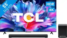 Coolblue TCL LED 55 P6L (2026) + TCL S60K aanbieding