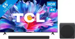 Coolblue TCL LED 55 P6L (2026) + TCL A65K aanbieding