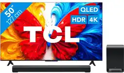 Coolblue TCL QLED 50 S5L (2026) + TCL S60K aanbieding