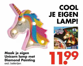 Maak Je Eigen Unicorn Lamp Met Diamond Painting