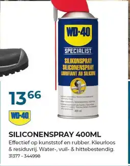 Meno Pro Specialist silikonspray siliconenspray lubrifiant au silicone aanbieding