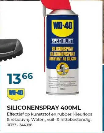Specialist silikonspray siliconenspray lubrifiant au silicone
