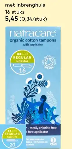 Bio Planet Natracare met inbrenghuls aanbieding