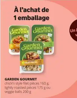 Spar Garden gourmet aanbieding