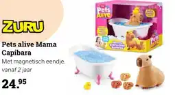 Multi bazar Pets alive Mama Capibara aanbieding