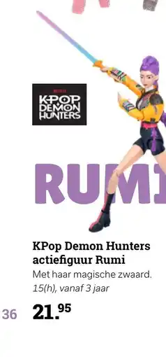 Multi bazar KPop Demon Hunters actiefiguur Rumi aanbieding