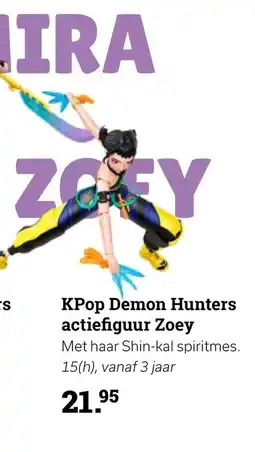 Multi bazar Kpop demon hunters actiefiguur zoey aanbieding