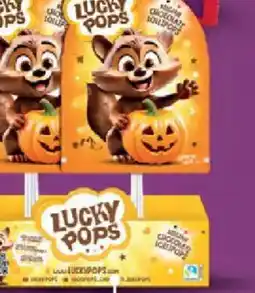 Carrefour Market Sucette au chocolat belge Lucky Pops aanbieding