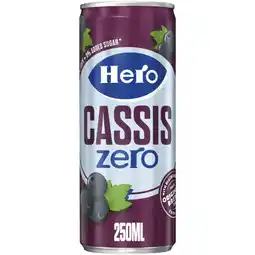 Albert Heijn Hero Cassis zero aanbieding