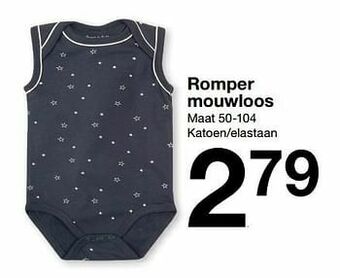 Zeeman Romper mouwloos aanbieding