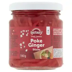 Albert Heijn Saitaku Poke ginger sticks aanbieding