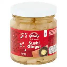 Albert Heijn Saitaku Sushi ginger aanbieding