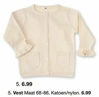Zeeman Vest aanbieding