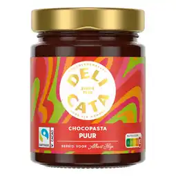Albert Heijn Delicata Chocoladepasta pure chocola aanbieding