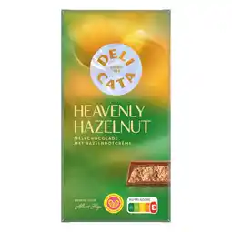 Albert Heijn Delicata Reep heavenly hazelnut melkchocolade aanbieding