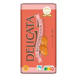 Albert Heijn Delicata Reep butterscotch melkchocolade aanbieding