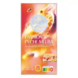 Albert Heijn Delicata Reep passion pêche melba witte chocolade aanbieding