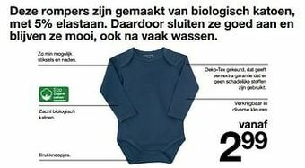 Zeeman Romper aanbieding
